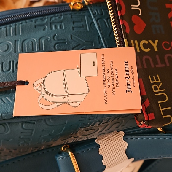 Juicy Couture backpack with removable pouch ✨️Host Pick✨️ - Picture 4 of 9